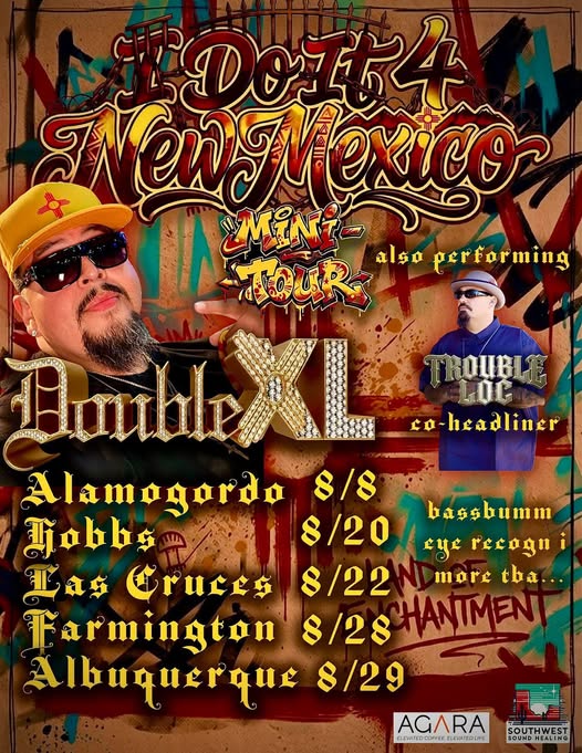 Double XL tour artwork