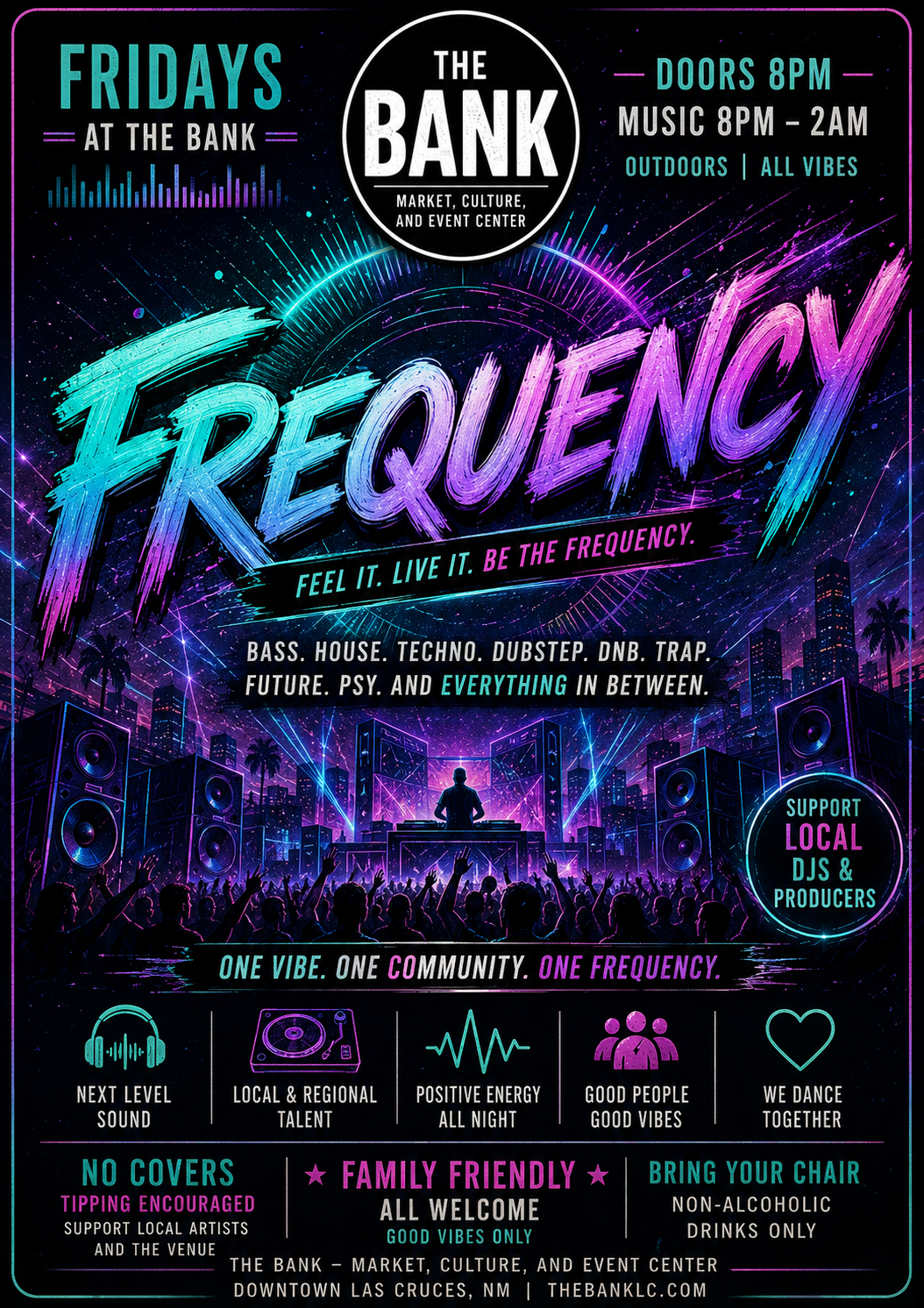 Frequency Fridays at TheBank