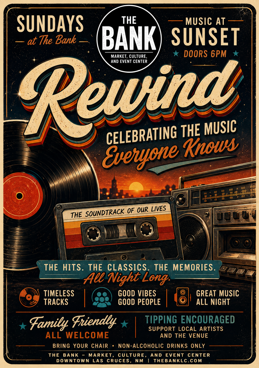 Rewind Sundays at TheBank
