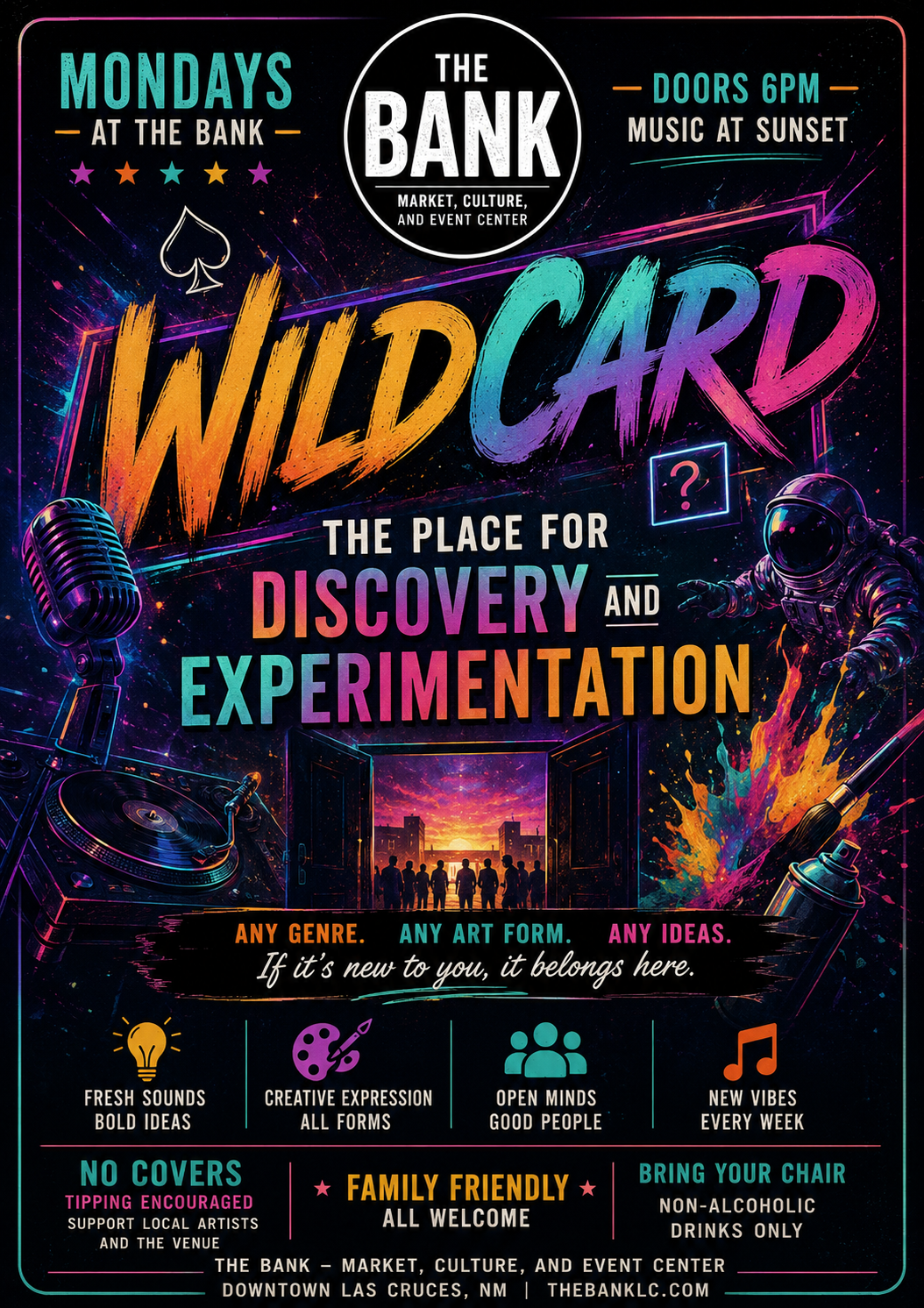 Wildcard Mondays at TheBank