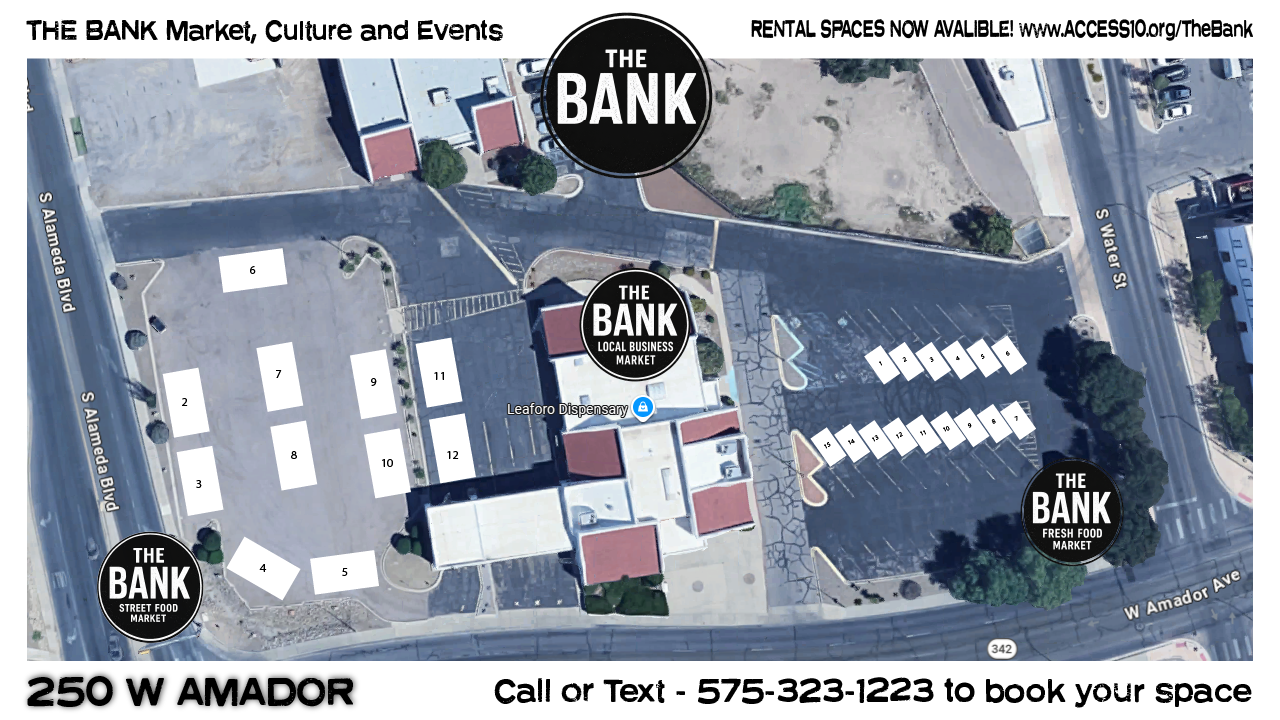Street Food Market layout